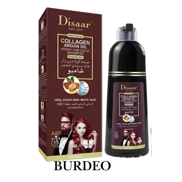SHAMPOO DISAAR® – CUBRE CANAS AL INSTANTE CON ESTA FÓRMULA 100% NATURAL